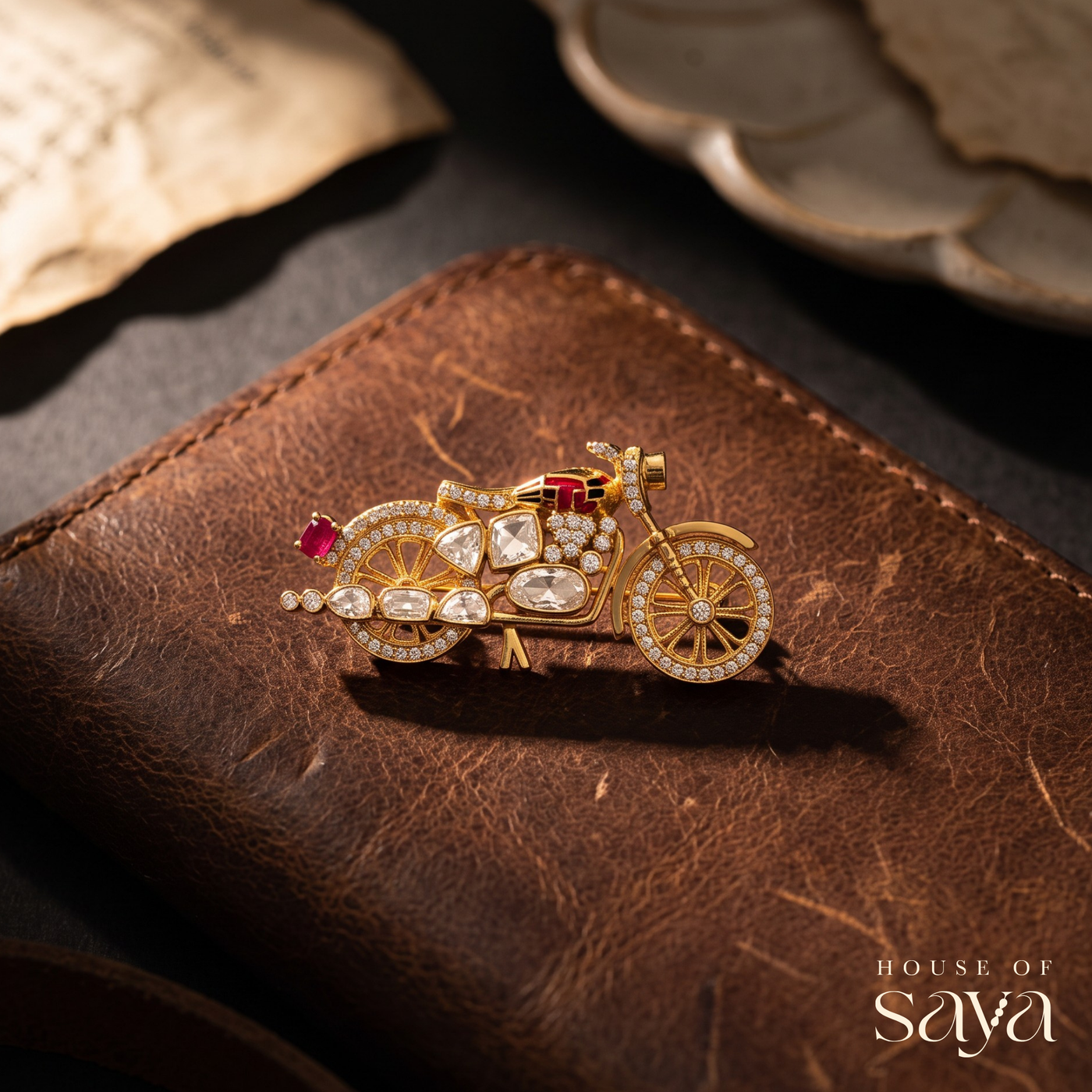 The Rebel Ride Brooch