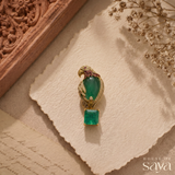 Emerald Aviary Brooch
