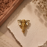 Ivory Majesty Brooch