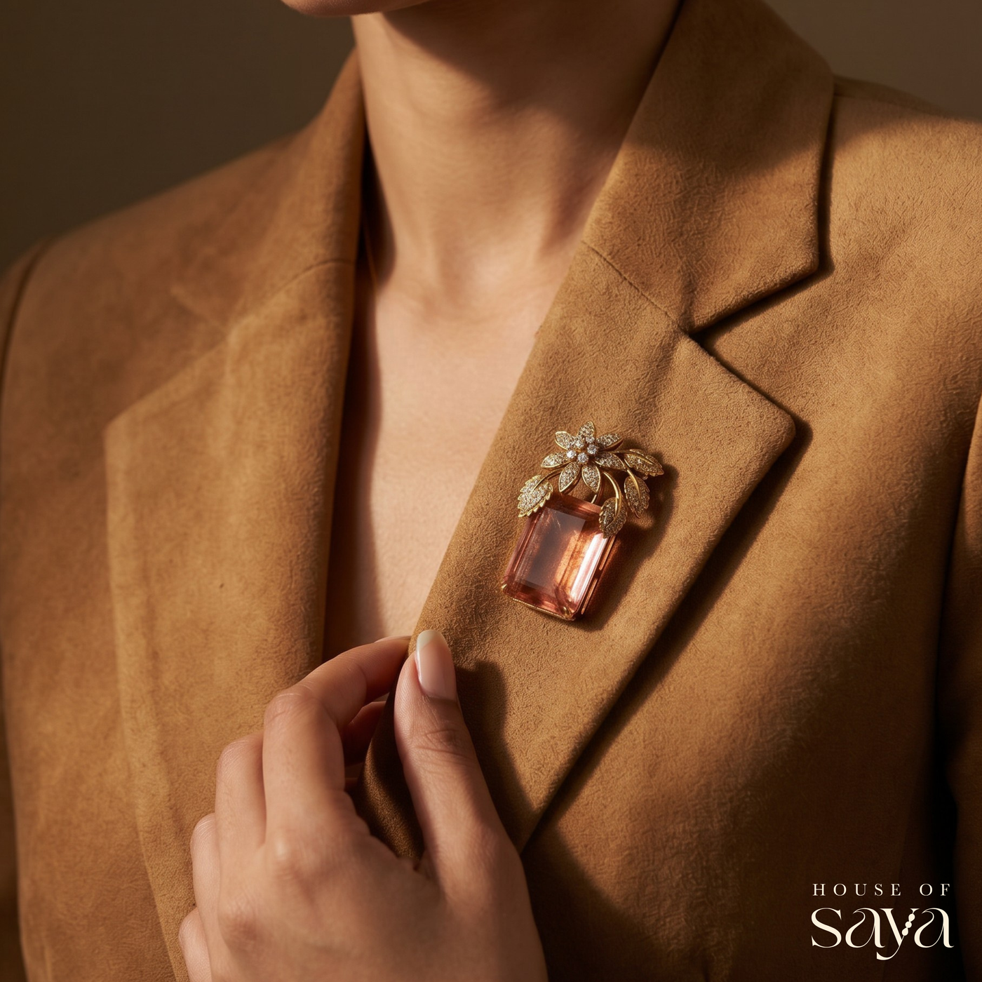 Blush Bloom Brooch