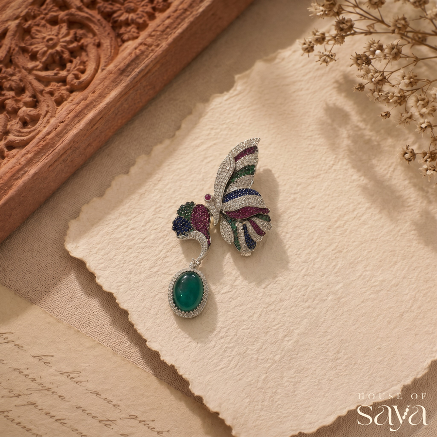 Garden of Gems Brooch