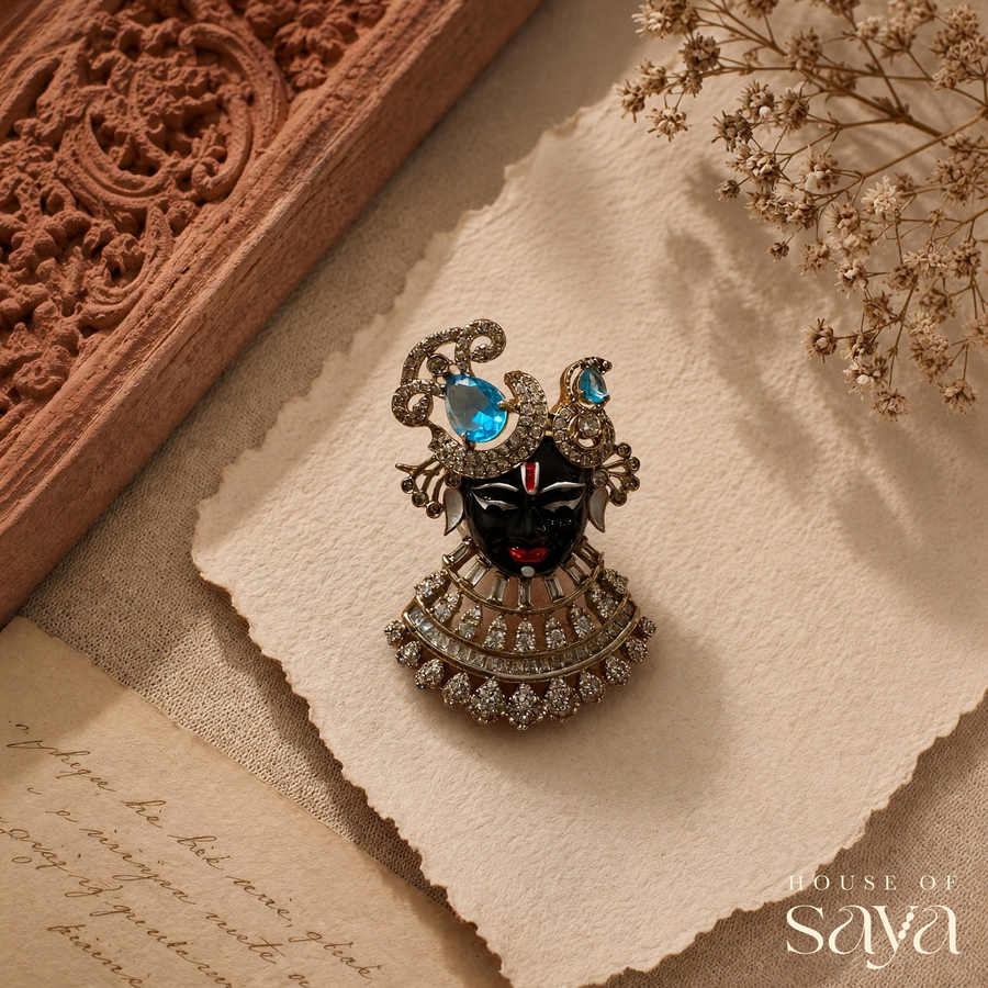 Neel Mukut Brooch