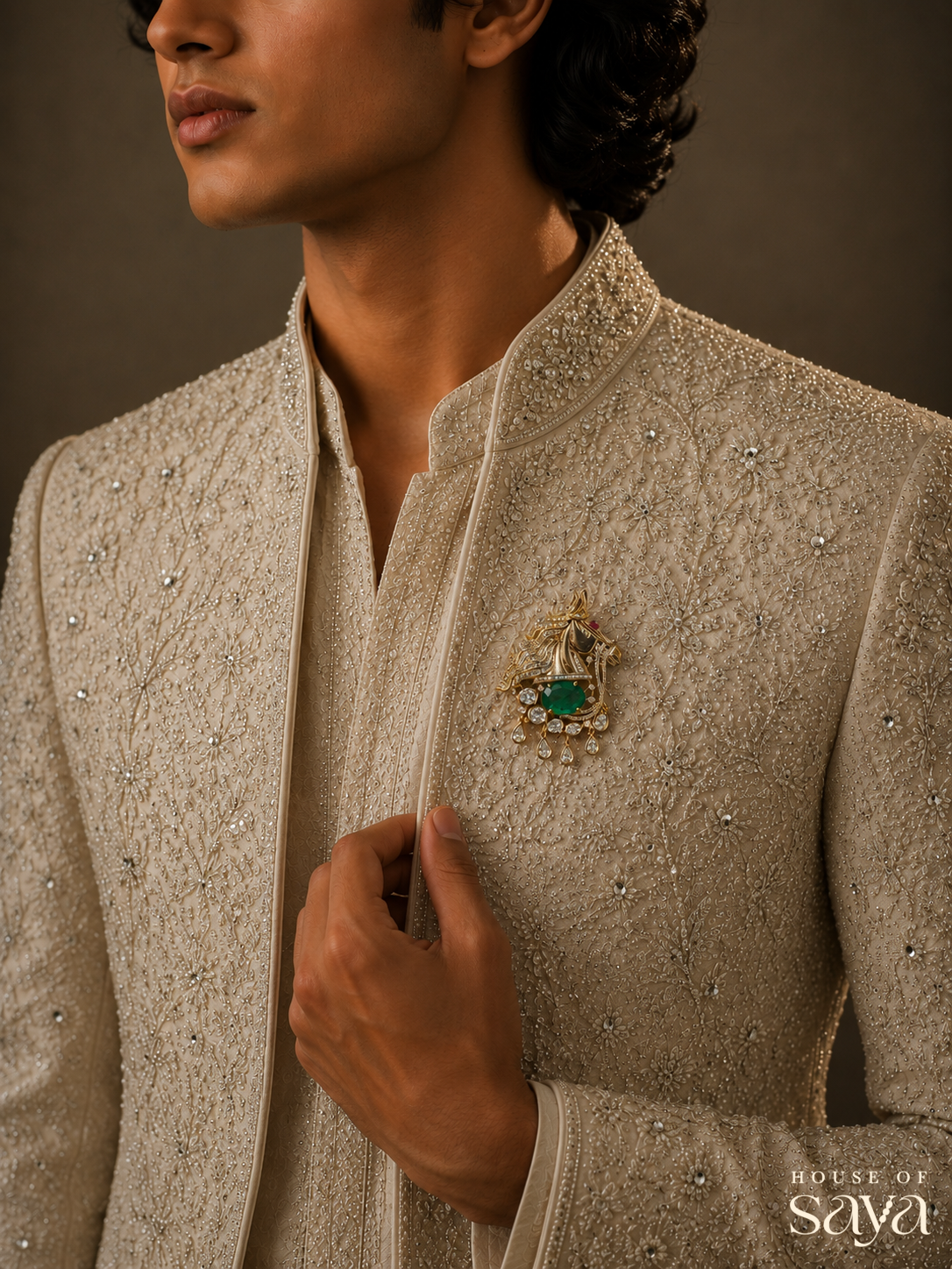 Royal Stallion Brooch