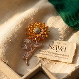 The Sunflower Brooch
