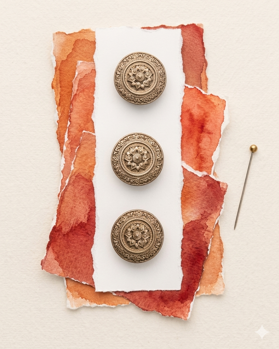 Surya Mandala Buttons