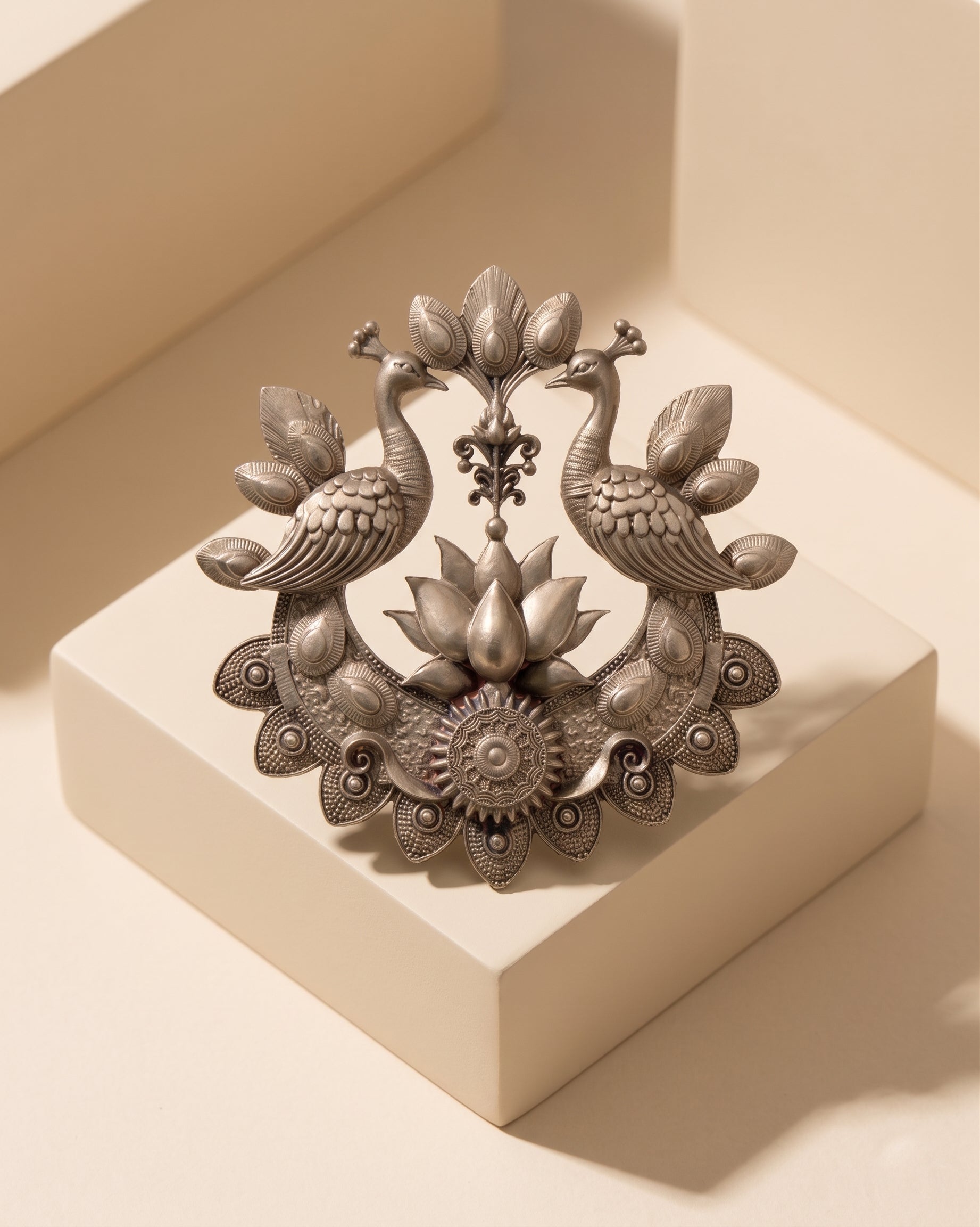Mayur Padma Brooch