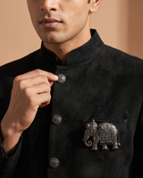 Rajat Gaj Mudra Buttons