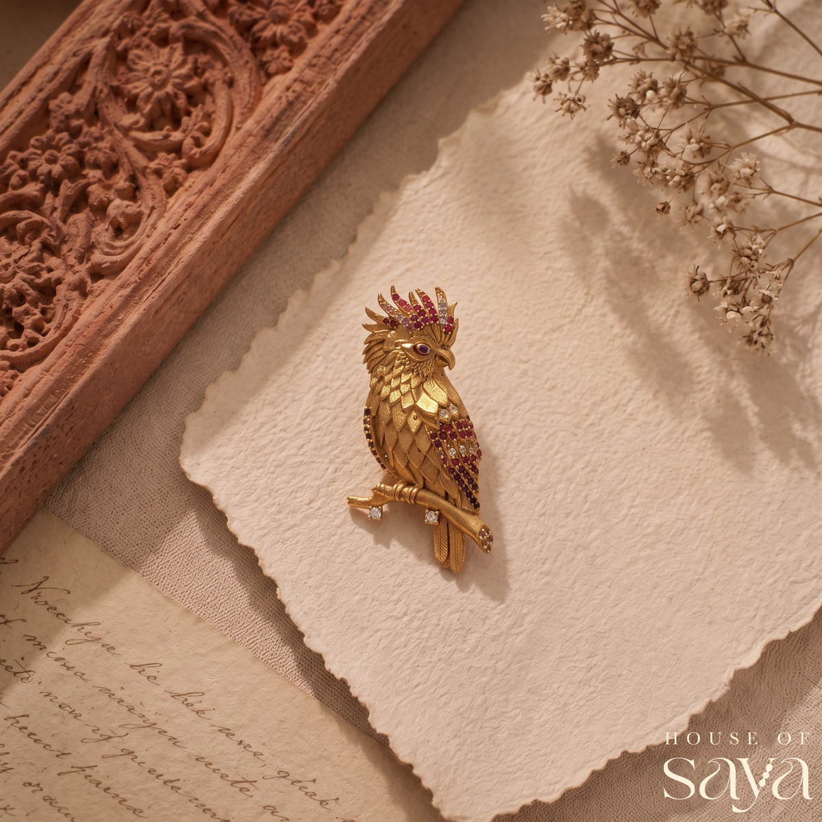 Gagan Pankh Brooch