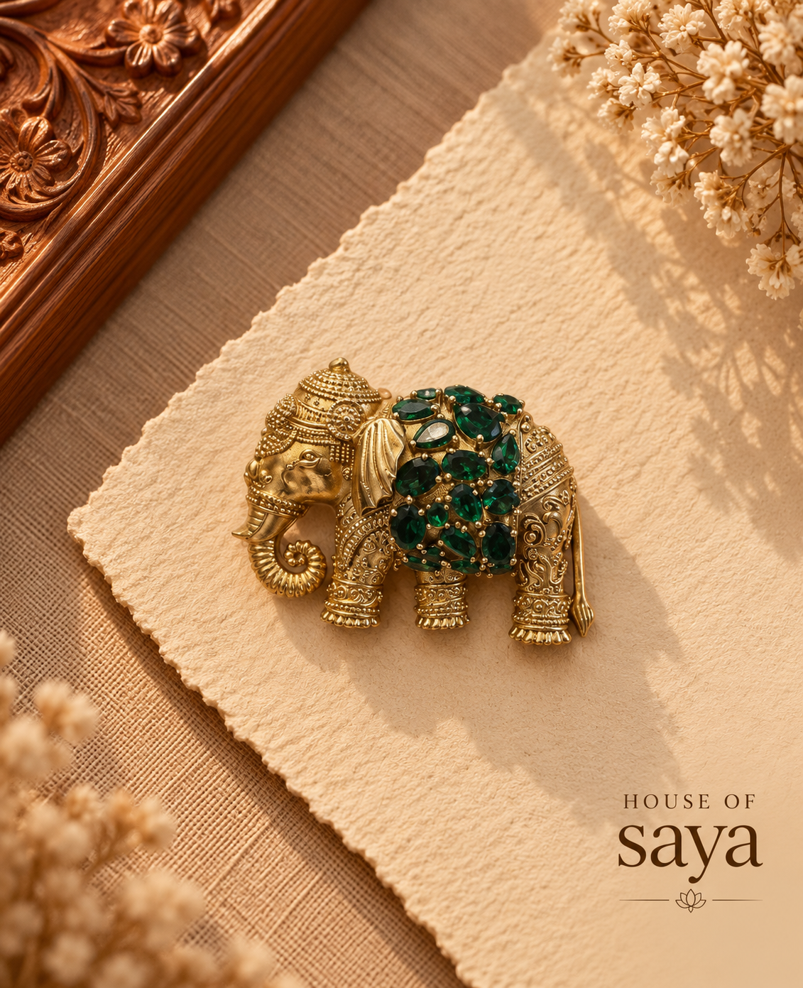 Zarina Elephant Green