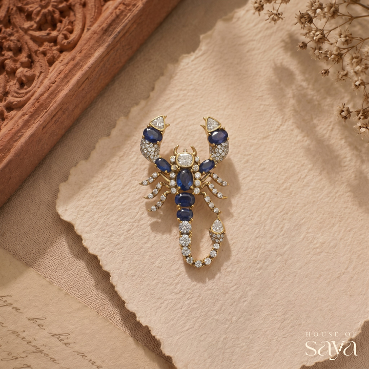 Scorpion Brooch