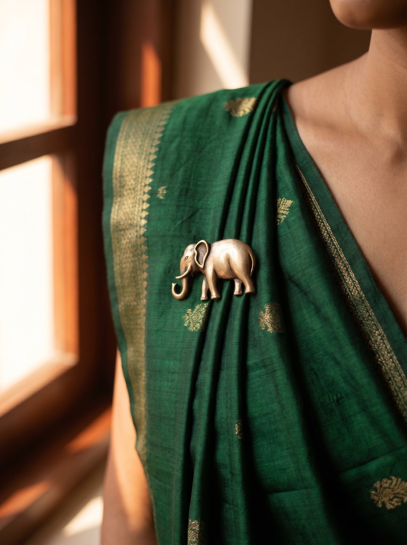 Sari pleat